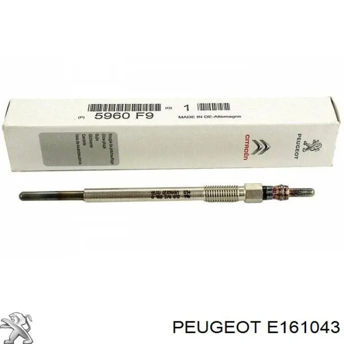 Bujía de incandescencia Peugeot 207 WA, WC