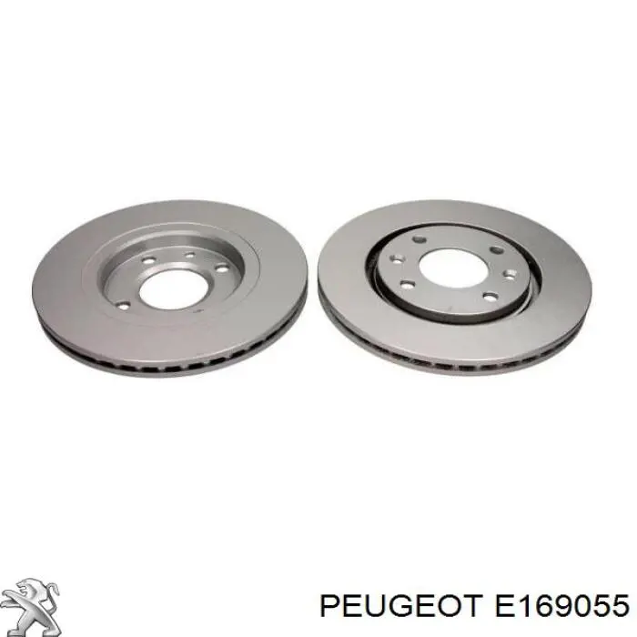Comprar E169055 Peugeot/Citroen Freno de disco delantero