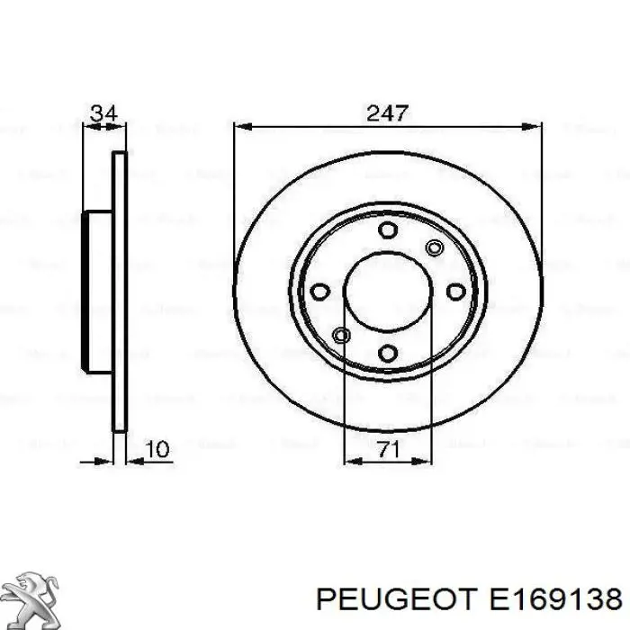 E169138 Peugeot/Citroen