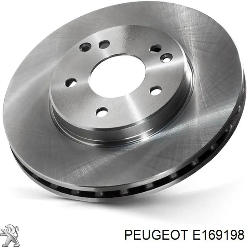 E169198 Peugeot/Citroen Freno de disco trasero
