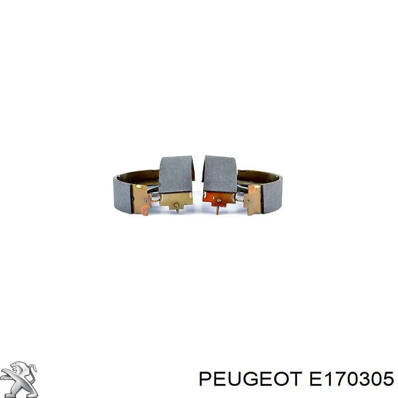 E170305 Peugeot/Citroen zapatas de frenos de tambor traseras