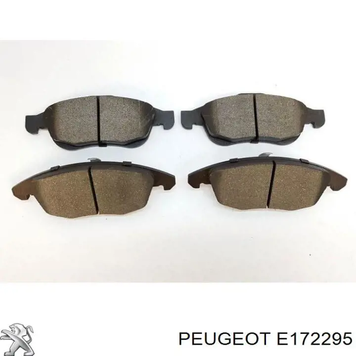 Pastillas de freno delanteras Citroen C4 UA