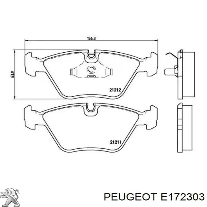 E172303 Peugeot/Citroen