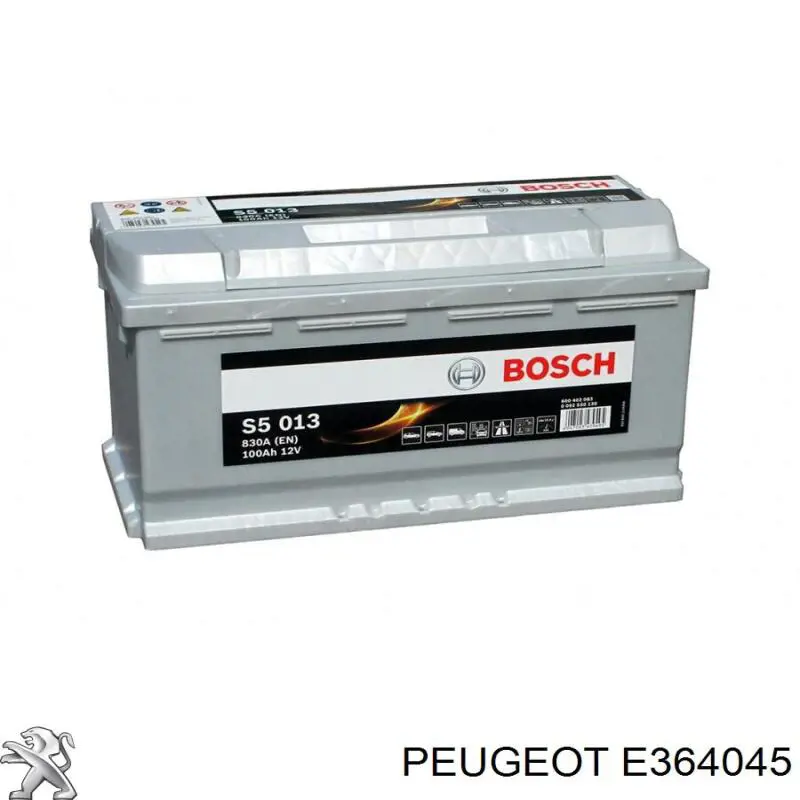 Batería de arranque Peugeot 407 6E