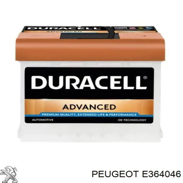 Comprar E364046 Peugeot/Citroen Batería de coche
