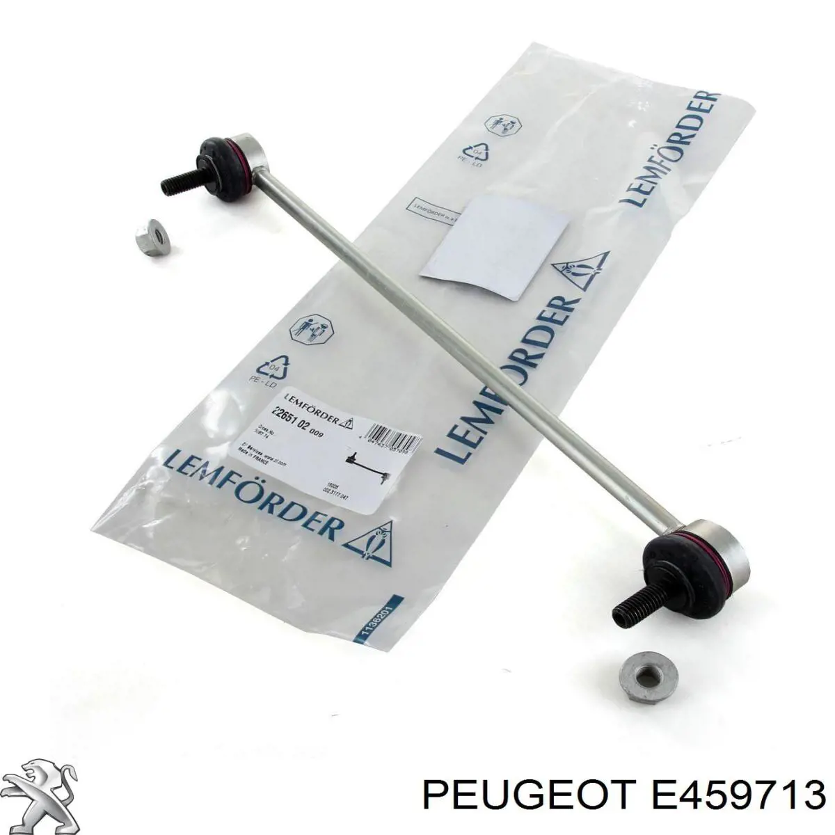 Polea de cigüeñal E459713 Peugeot/Citroen
