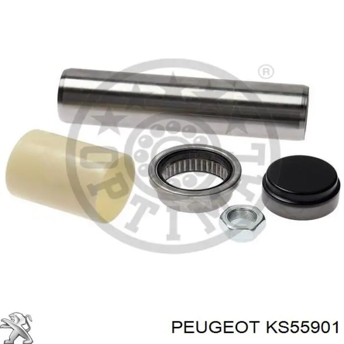 Rodamiento de agujas del eje trasero KS55901 Peugeot/Citroen
