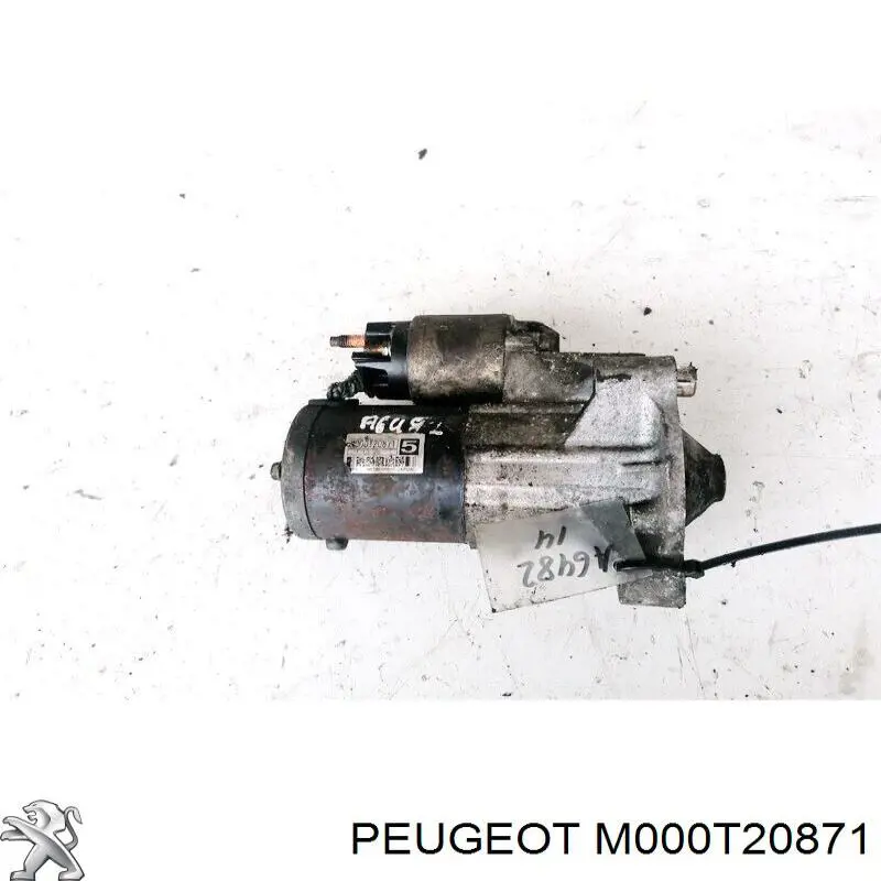 M000T20871 Peugeot/Citroen motor de arranque