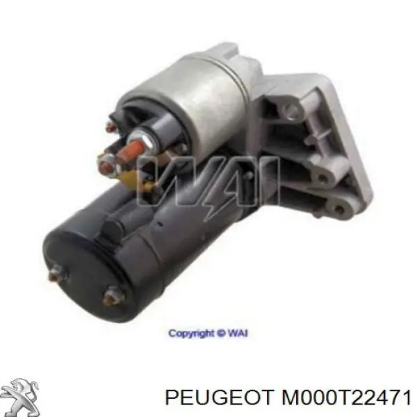 M000T22471 Peugeot/Citroen motor de arranque