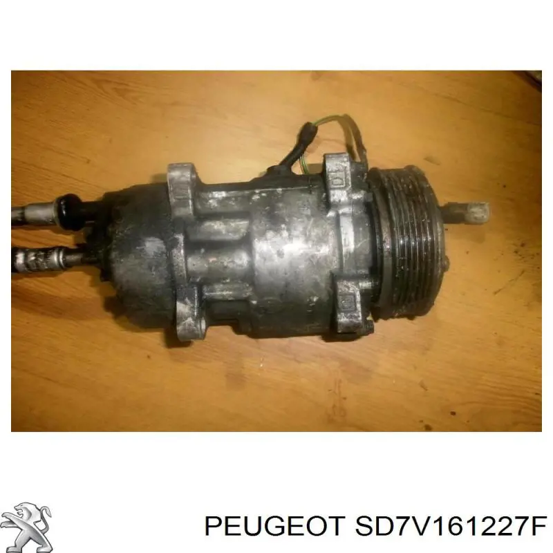 SD7V161227F Peugeot/Citroen compresor de aire acondicionado