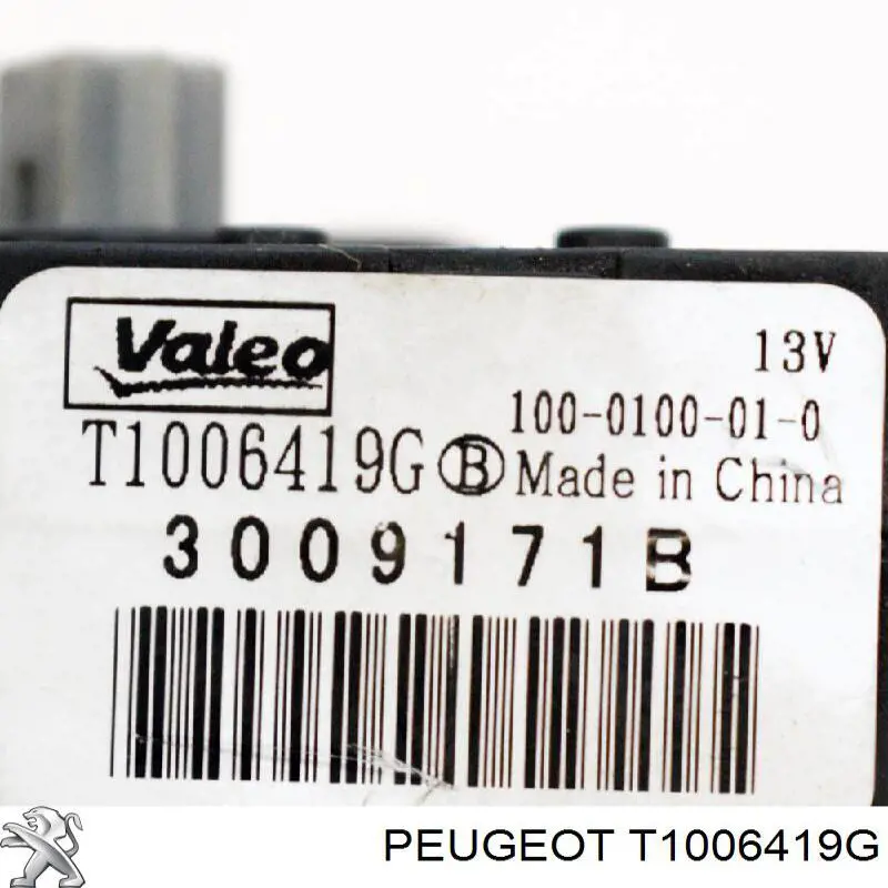 Motor de recirculación de aire T1006419G Peugeot/Citroen