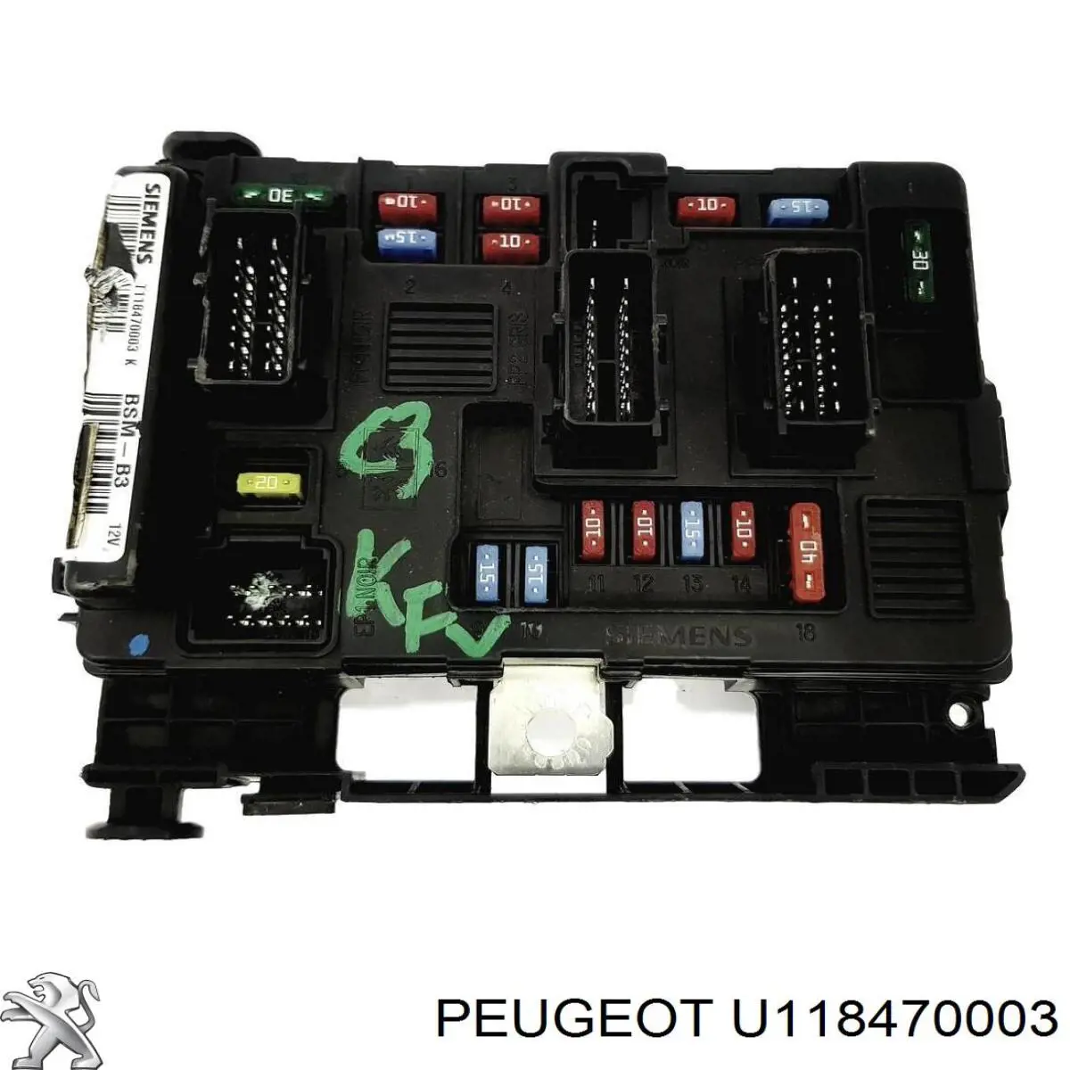 Comprar U118470003 Peugeot/Citroen Caja de fusibles
