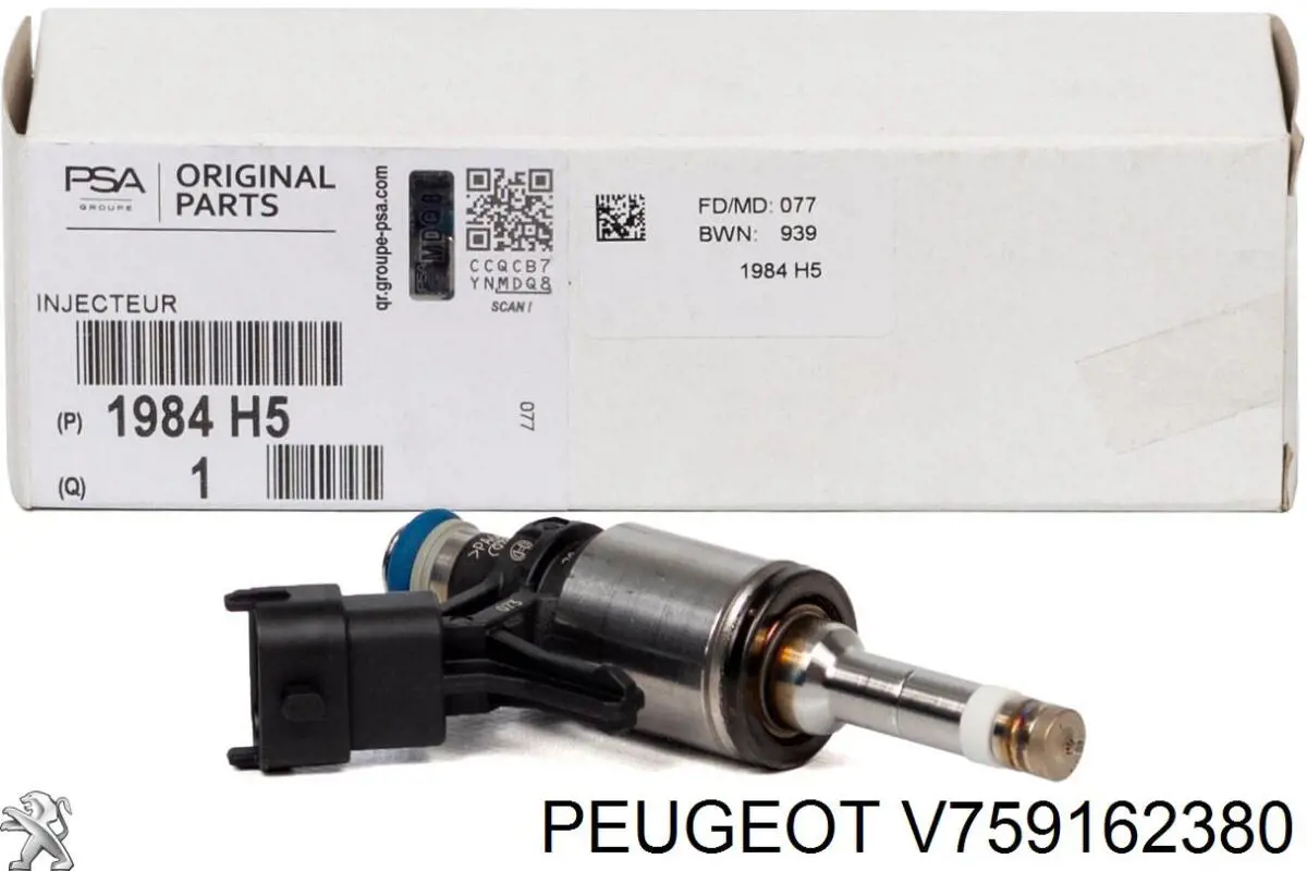 V759162380 Peugeot/Citroen inyector de combustible