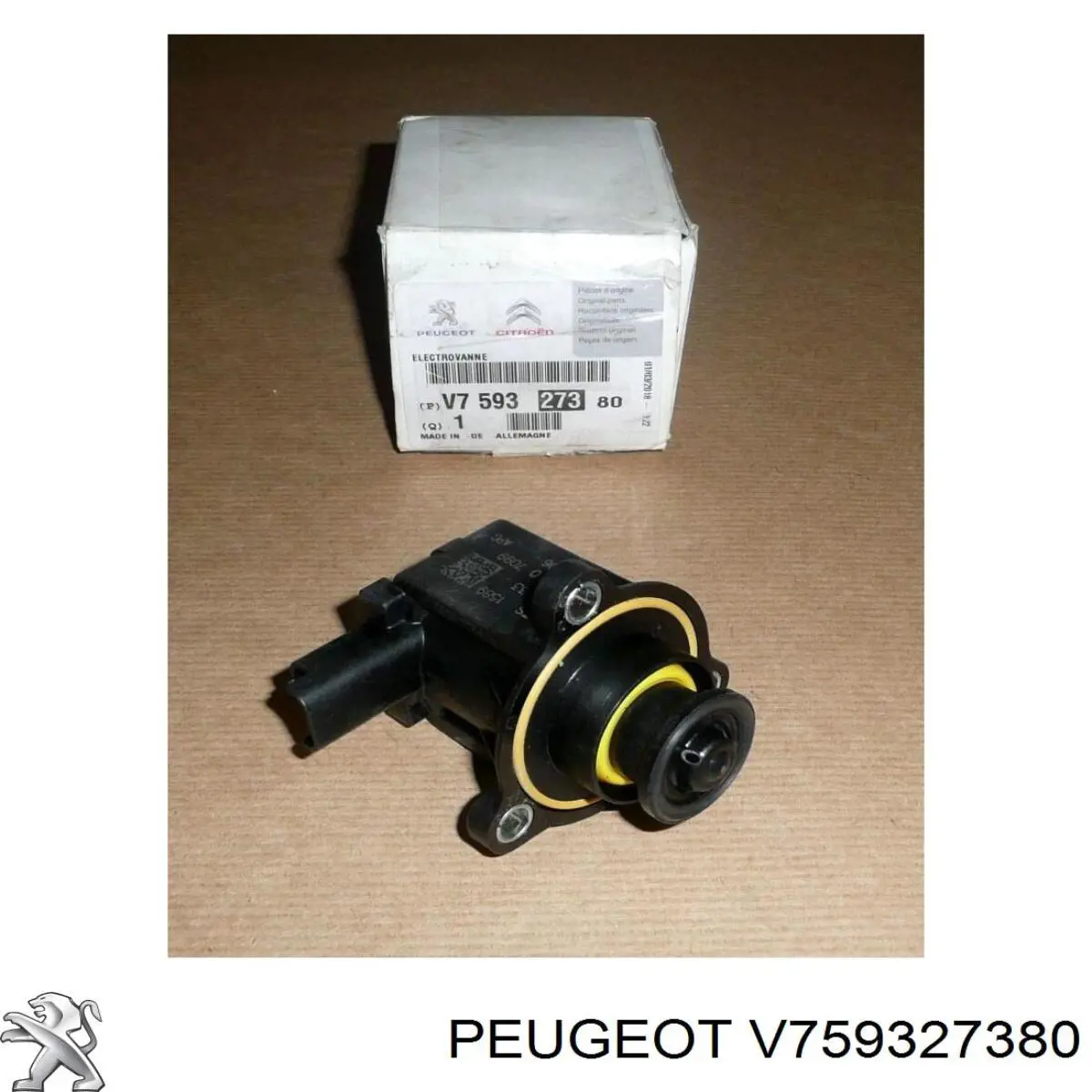 V759327380 Peugeot/Citroen valvula de recirculacion de aire de carga de turbina