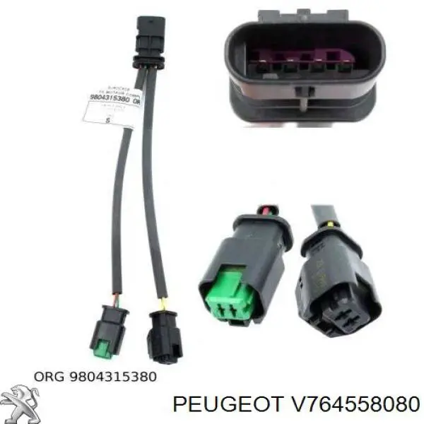 V764558080 Peugeot/Citroen Termostato de agua