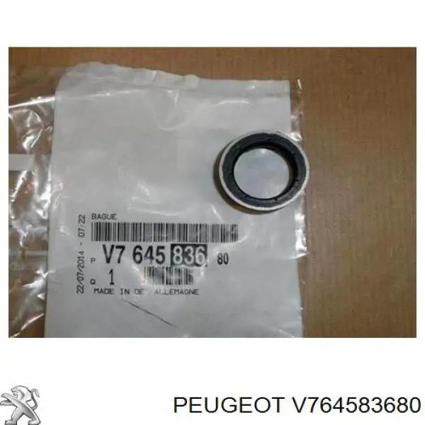 V764583680 Peugeot/Citroen Kit de reparación de válvula de presión de aceite