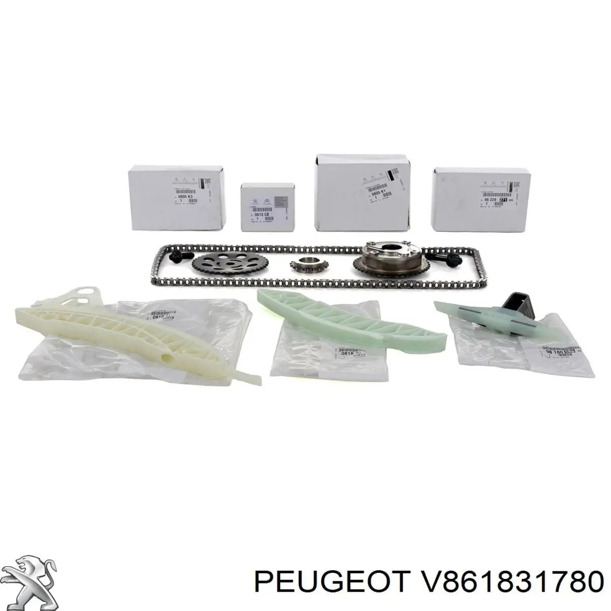 Kit de cadena de distribución V861831780 Peugeot/Citroen