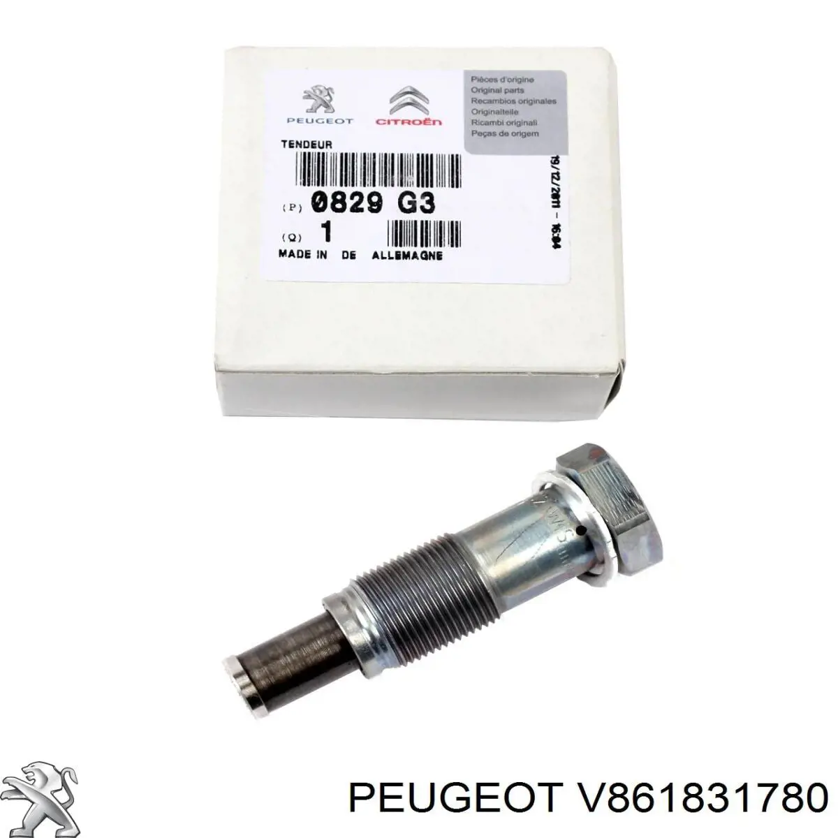 Comprar V861831780 Peugeot/Citroen Kit de cadena de distribución