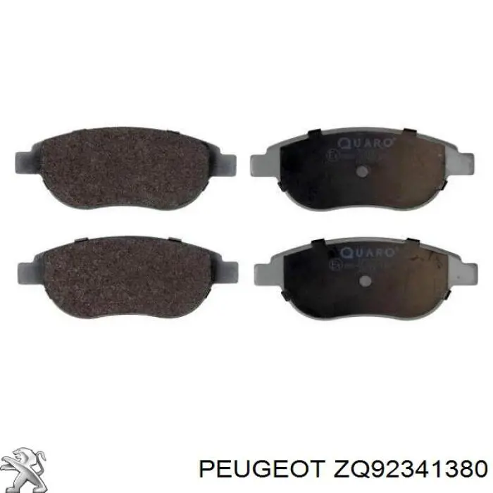 Pastillas de freno delanteras Citroen C3 1 FC