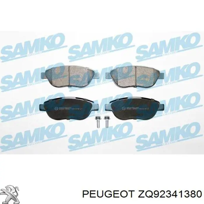 Pastillas de freno delanteras Citroen C3 1 FC