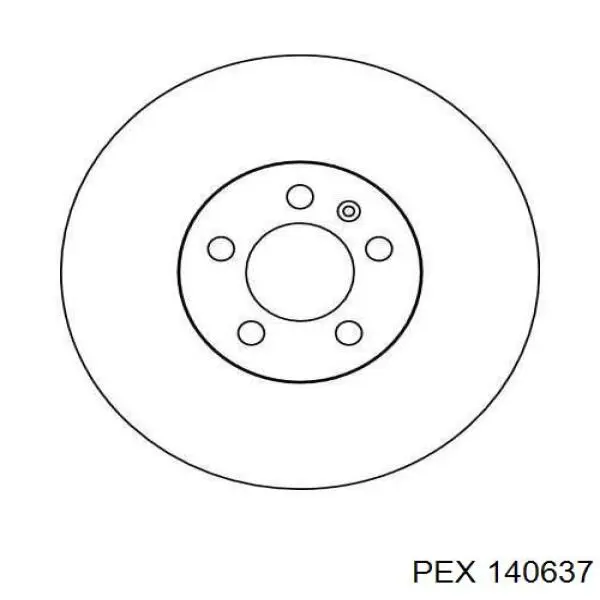 Freno de disco delantero Mercedes E C124