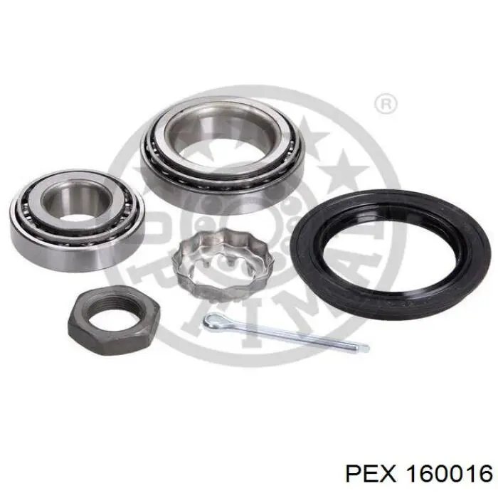 Cojinete de rueda trasero Volkswagen Jetta 2 19E, 1G2, 165, 167