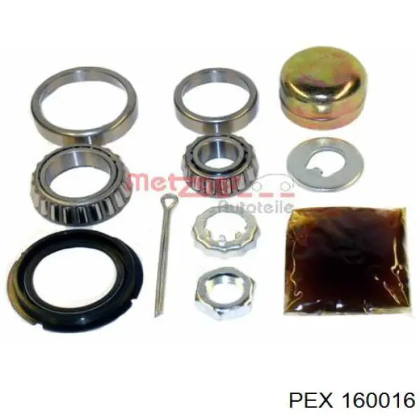 Cojinete de rueda trasero Volkswagen Jetta 2 19E, 1G2, 165, 167