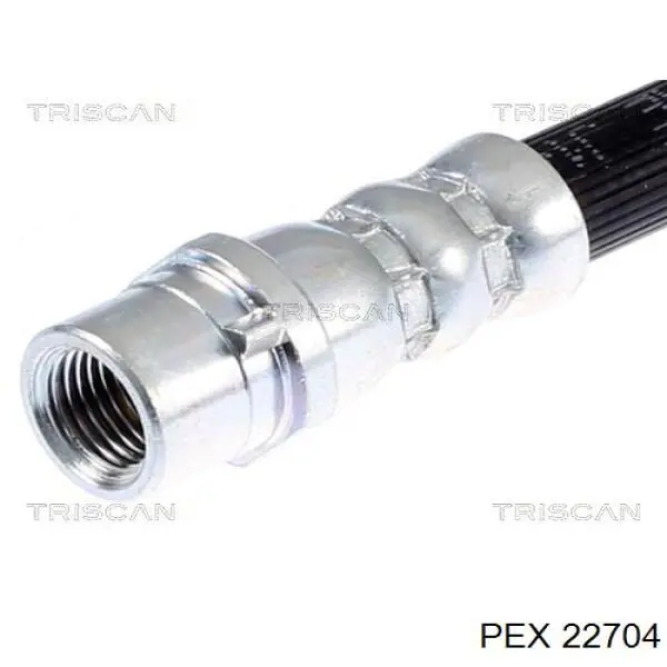 22704 PEX tubo flexible de frenos trasero