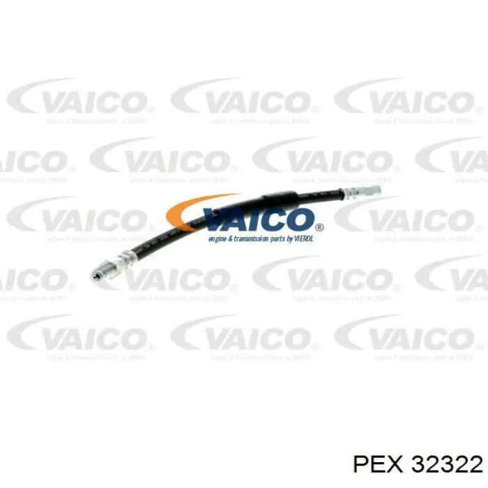 32.322 PEX tubo flexible de frenos trasero