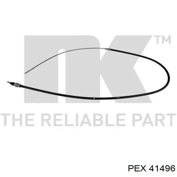 Cable de freno de mano trasero derecho/izquierdo 707011 Beca Cables