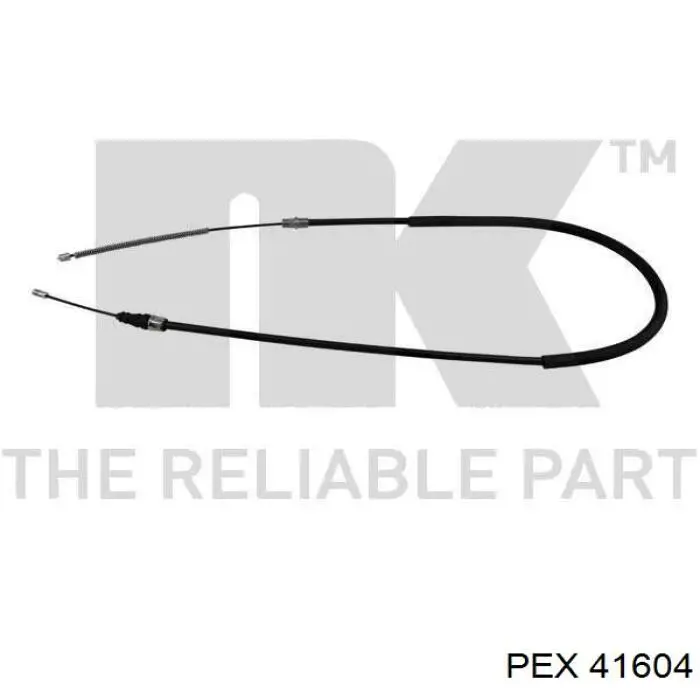 4.1604 PEX cable de freno de mano trasero derecho/izquierdo