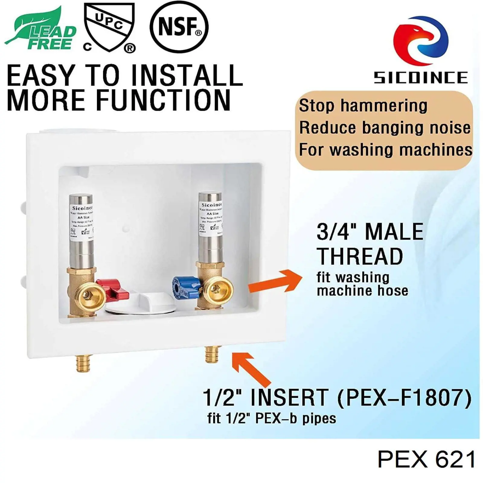 621 PEX kit de montaje, zapatas de freno traseras