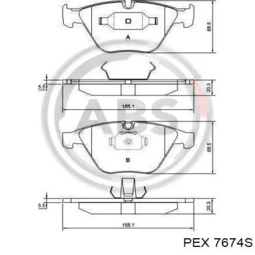 Pastillas de freno delanteras BMW 3 E90