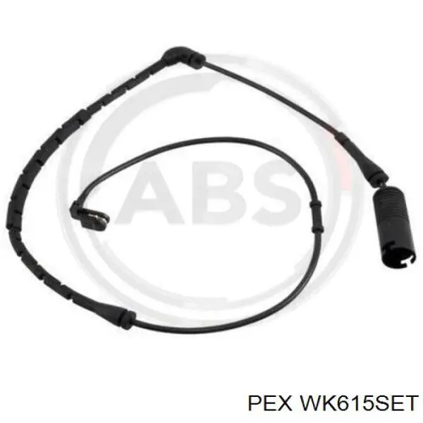 WK615SET PEX contacto de aviso, desgaste de los frenos