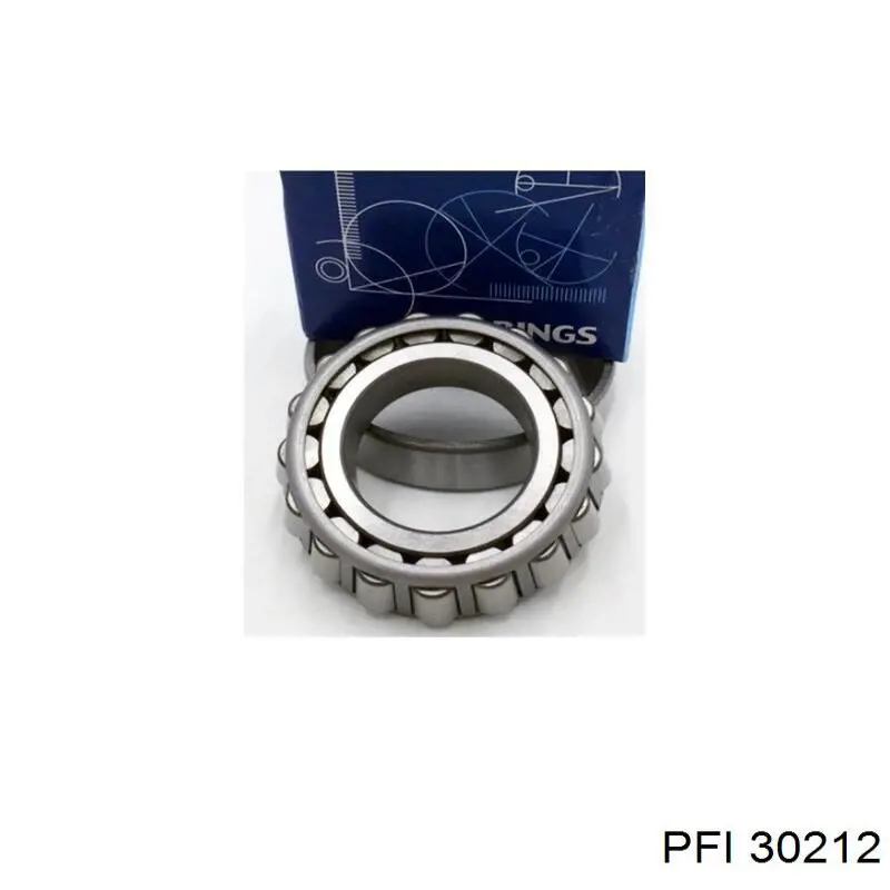 30212 Maxpart cojinete de rueda trasero exterior