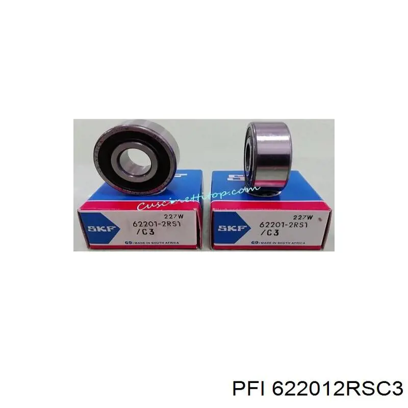 62201-2RS C3 PFI cojinete, alternador