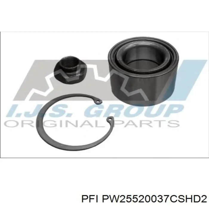 Tuerca del cubo de rueda trasera PFI PW25520037CSHD2 precio, desde 3,34 EUR