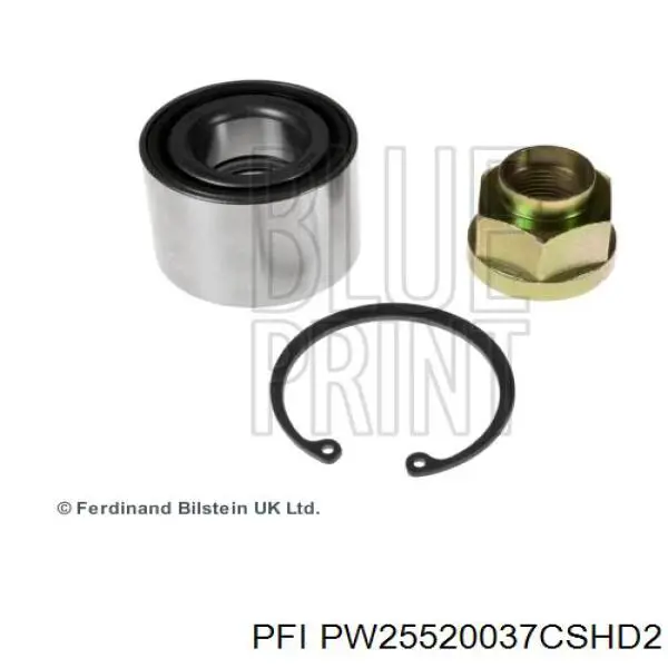Comprar PW25520037CSHD2 PFI Tuerca del cubo de rueda trasera