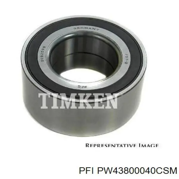 Comprar PW43800040CSM PFI Cojinete de rueda delantero