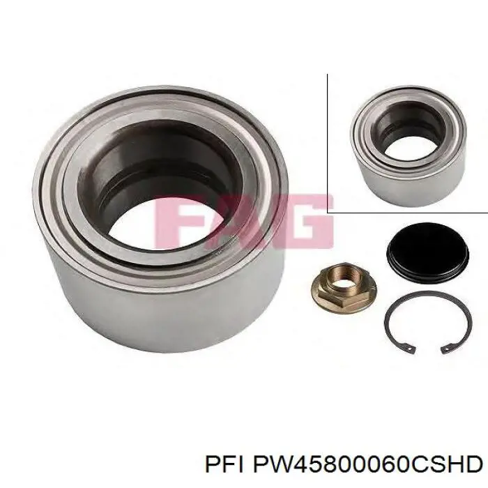 Comprar PW45800060CSHD PFI Cojinete de rueda trasero