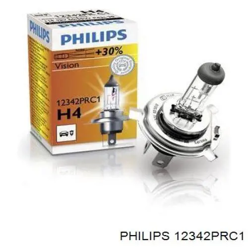 12342PRC1 Philips Lámpara halógena