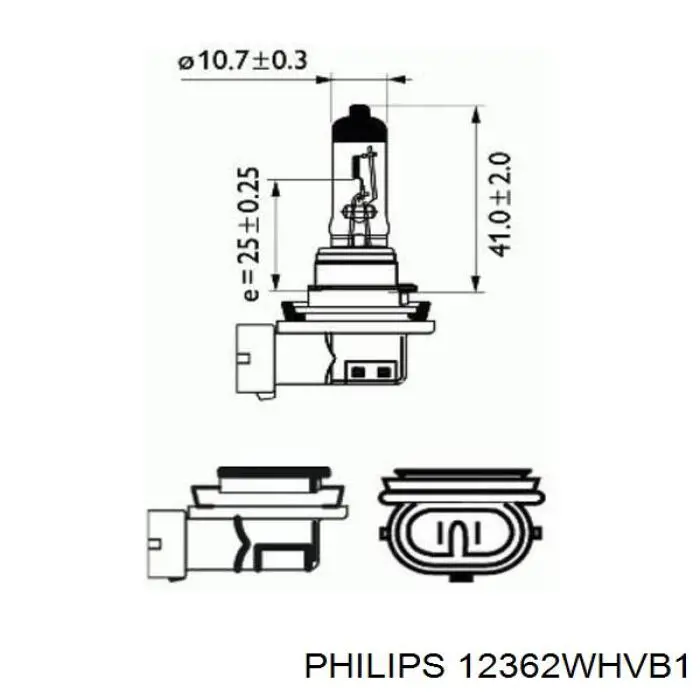 Comprar 12362WHVB1 Philips Bombilla de luz