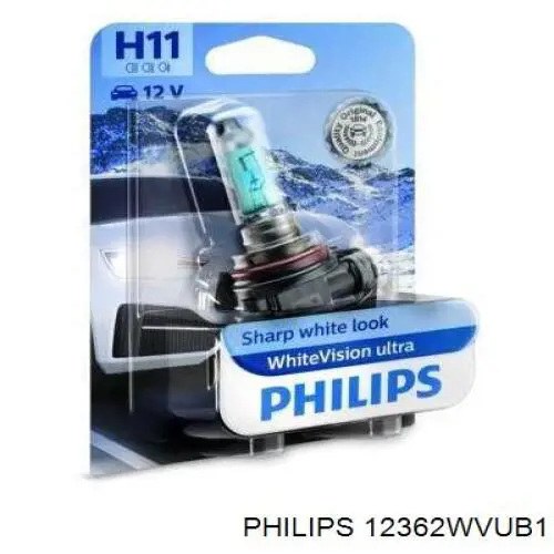 12362WVUB1 Philips lámpara, faro antiniebla