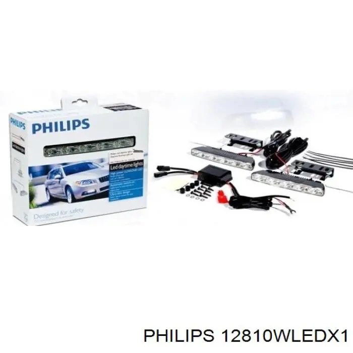 12810WLEDX1 Philips Bombilla de cruce