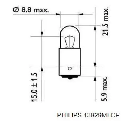 Bombilla PHILIPS 13929MLCP