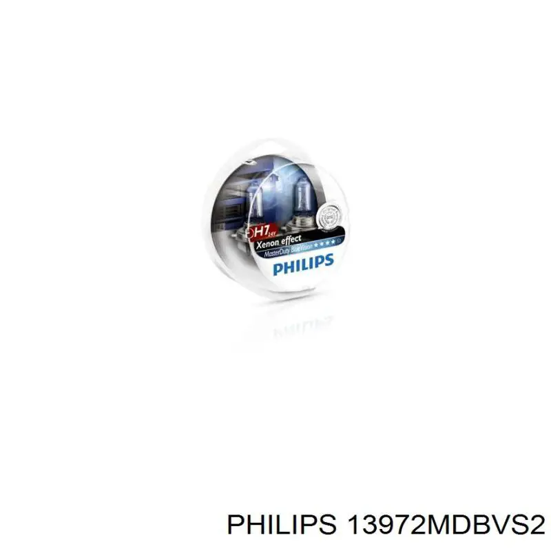 13972MDBVS2 Philips bombilla halógena