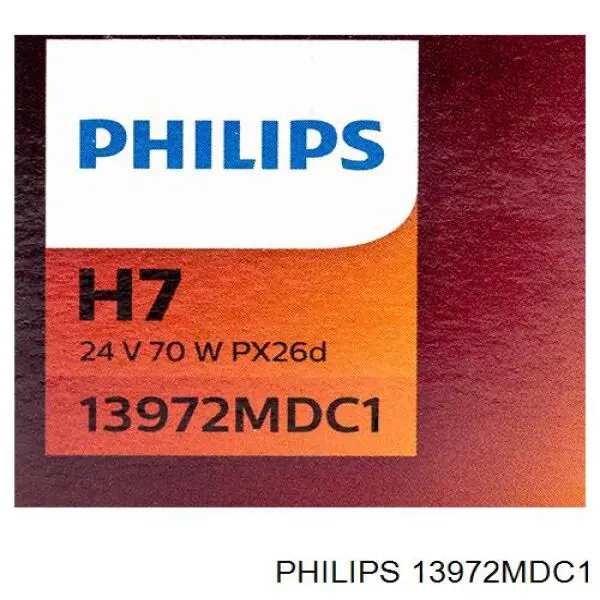 Lámpara halógena 13972MDC1 Philips
