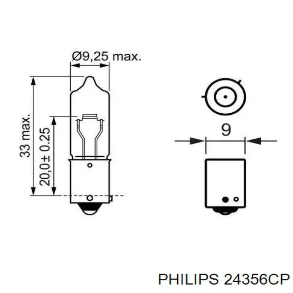 Comprar 24356CP Philips Bombilla de luz