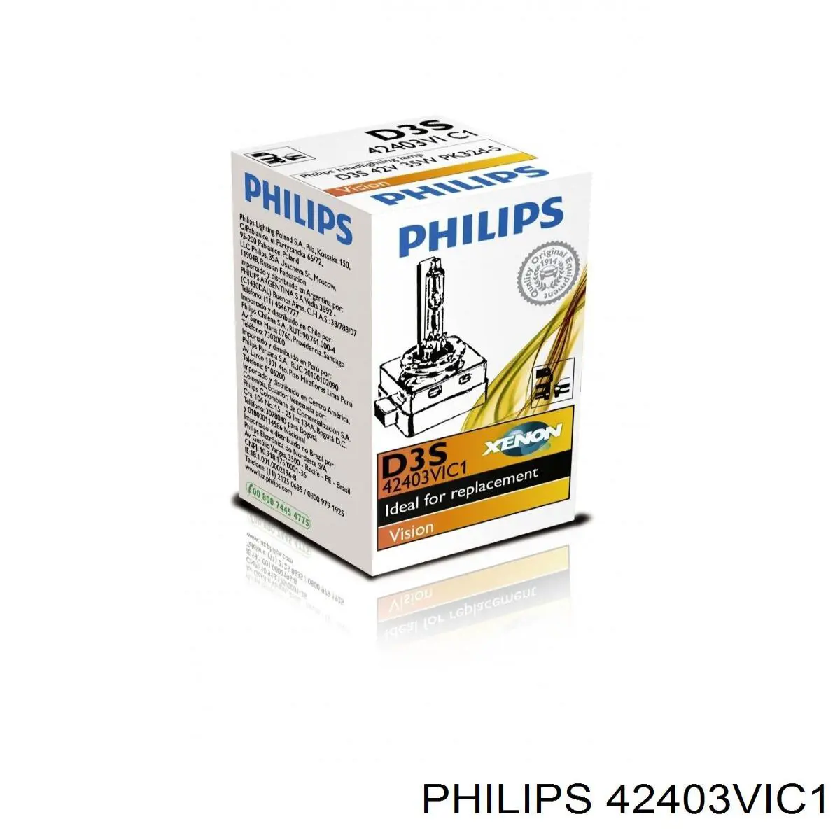 42403VIC1 Philips bombilla de xenon