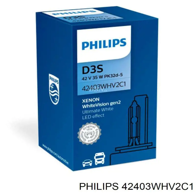 42403WHV2C1 Philips bombilla de xenon